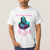 sarcastisch gewaagd t-shirt (Voorkant)