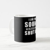 Sarcastisch Gezegde Koffiemok (Voorkant links)