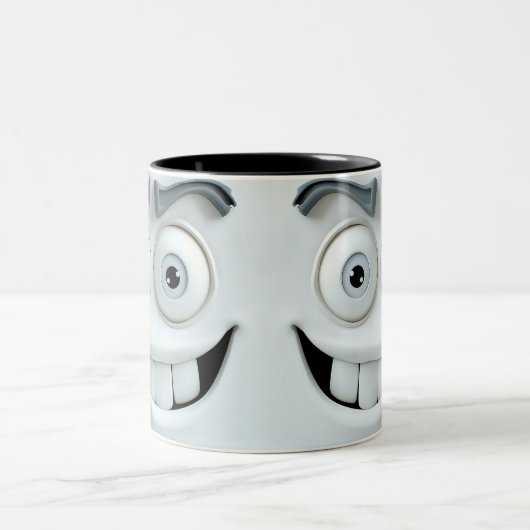 Sarcastisch gezicht 3D Mok (Center)