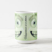 Sarcastisch gezicht 3D Mok Wrap – Geluk is een keu (Center)