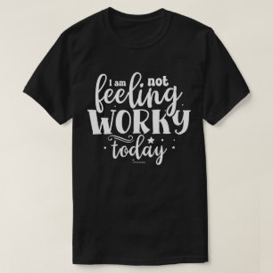 Sarcastisch Grafisch T-shirt - Voel Me Er Niet Voo