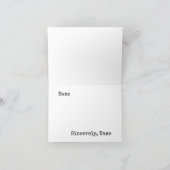 Sarcastisch grappig cadeaubon geven feestdagen kaart (Binnen)