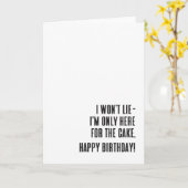 Sarcastisch grappig kaart (Gele Bloem)