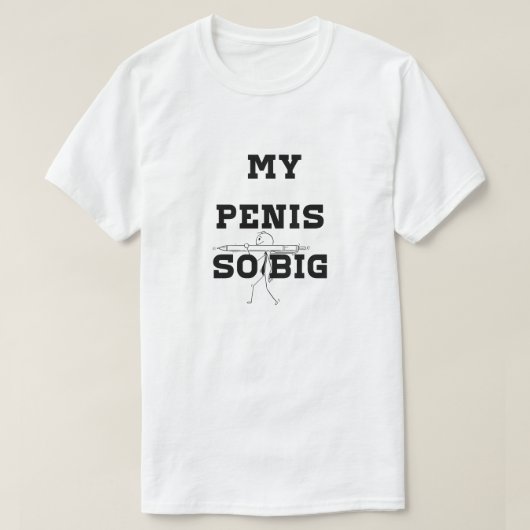 Sarcastisch, grappig mannen, humoristisch, beledig t-shirt (Design voorkant)