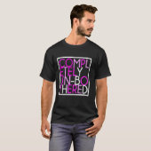 Sarcastisch Grappig Multicolor Volledig Ongestoord T-shirt (Voorkant volledig)
