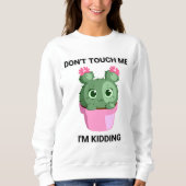 sarcastisch grappig schattig cool love trendy trui (Voorkant)