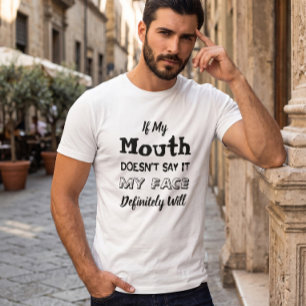 Sarcastisch Grappig Wit T-Shirt