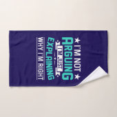 Sarcastisch Grappige Citaat Ontwerp Handdoek (Handdoek)