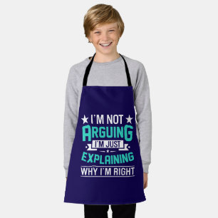 Sarcastisch Grappige Citaat Ontwerp Schort