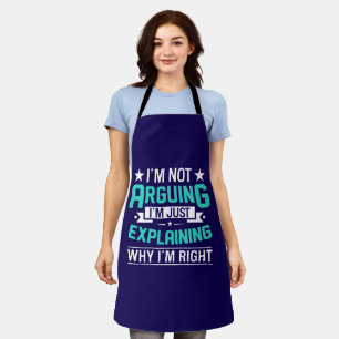Sarcastisch Grappige Citaat Ontwerp Schort