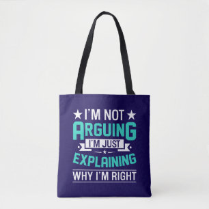 Sarcastisch Grappige Citaat Ontwerp Tote Bag
