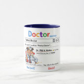 Sarcastisch Grappige Slechtste Dokter Mok (Midden)