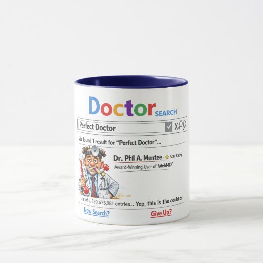 Sarcastisch Grappige Slechtste Dokter Mok (Midden)
