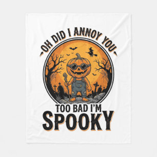 Sarcastisch Halloween T-shirt Grappige Geheime Beg Fleece Deken