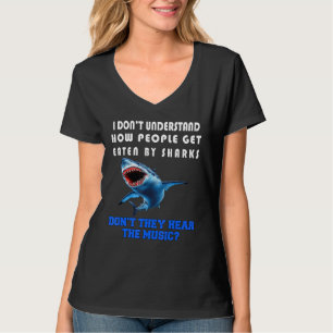 Sarcastisch ik begrijp niet hoe mensen eten krijge t-shirt