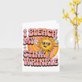 Sarcastisch Ik bleek mijn stinkende rimpel Funny G Kaart (Gele Bloem)