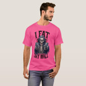 Sarcastisch Ik Eet Gipsplaat Cringe Hard Skelet Gr T-shirt (Voorkant volledig)