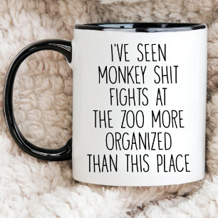 Sarcastisch, ik heb Monkey S*it-gevechten in de di Mok