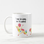 Sarcastisch ik kan verkeerd zijn, maar zijn onwaar koffiemok (Links)