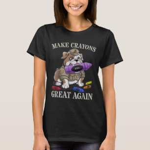 Sarcastisch Maak Potloden Groot Officier Familie T-shirt