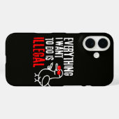 sarcastisch memedier Case-Mate iPhone case (Achterkant (horizontaal))