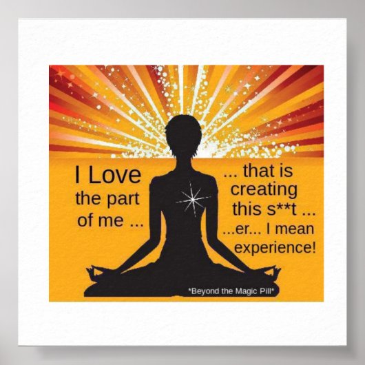 Sarcastisch Motivatie Poster (Voorkant)