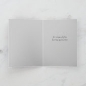 Sarcastisch Ontbrekend Wenskaart Feestdagen Kaart (Binnen)