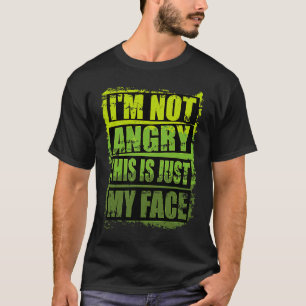 Sarcastisch ontwerp Ik ben niet bang dat dit allee T-shirt