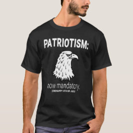 Sarcastisch op 4 juli | Verplicht patriottisme T-shirt