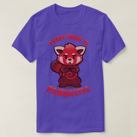 Sarcastisch pandastisch t-shirt (Design voorkant)