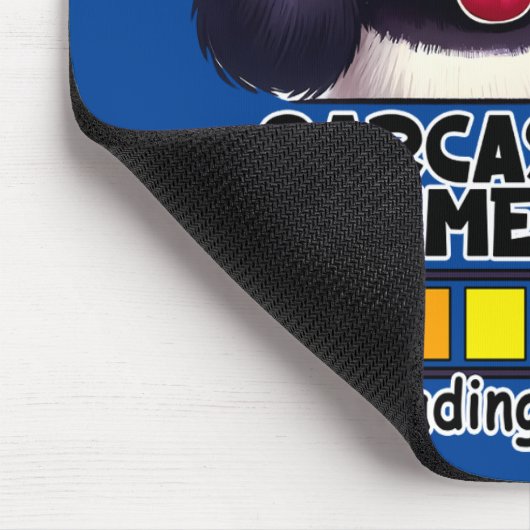 Sarcastisch Reacties laden Grappig Muismat (Hoek)