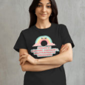 Sarcastisch regenboog T-shirt