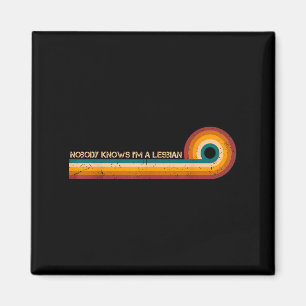 Sarcastisch Shirt retro es niemand kent me als les Magneet