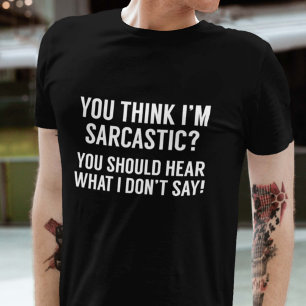 Sarcastisch T-shirt