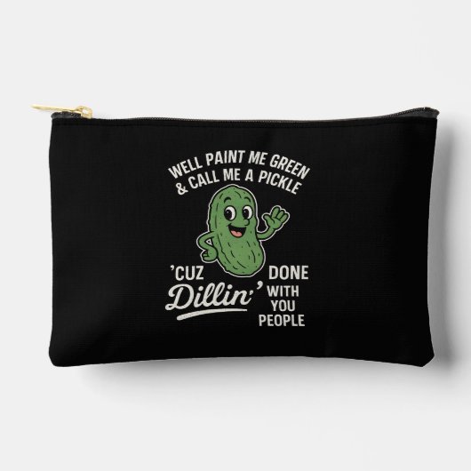 Sarcastische Augurk Quote Grappige Introvert Humor Etui (Voorkant)