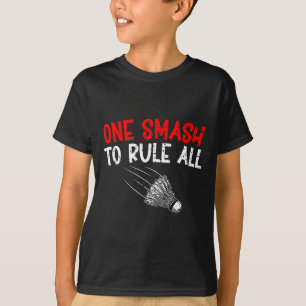 Sarcastische Badminton Speler Spel Match Humor Jok T-shirt
