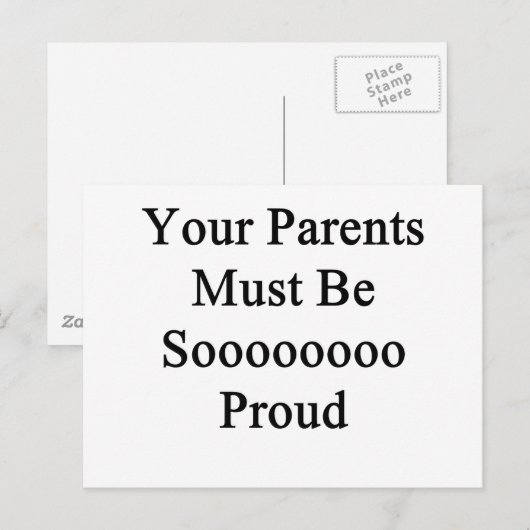 sarcastische belediging briefkaart (Voorkant / Achterkant)