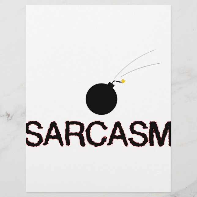 Sarcastische bom (Voorkant)