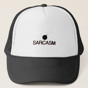 Sarcastische bom trucker pet
