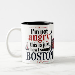 Sarcastische Boston mok