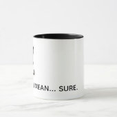 Sarcastische brandweermug Ezel Humor Collega Mok (Midden)