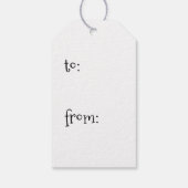Sarcastische cadeau Labels, Grappig, Joke Label Cadeaulabel (Achterkant)