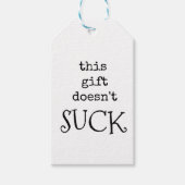 Sarcastische cadeau Labels, Grappig, onbeleefd, Jo Cadeaulabel (Voorkant)