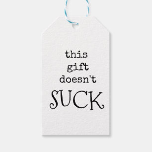 Sarcastische cadeau Labels, Grappig, onbeleefd, Jo Cadeaulabel