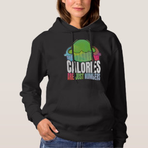 Sarcastische Calorieën Van Humoristische Taart Cit Hoodie