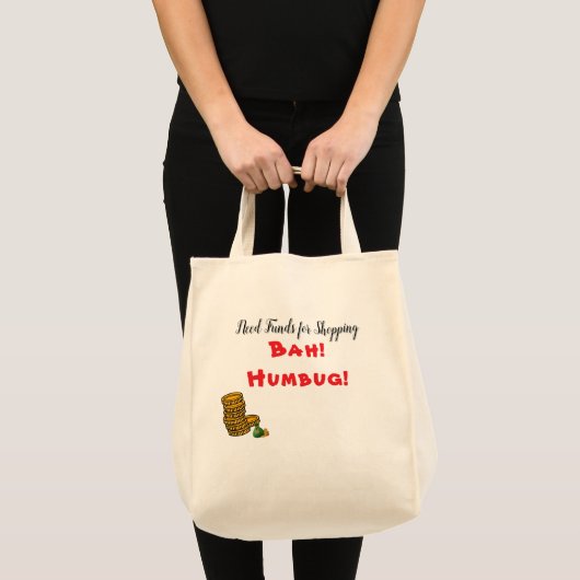 Sarcastische Canvas tas (Voorkant (product))