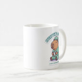 Sarcastische Capybara Verpleegster Koffiemok (Voorkant rechts)