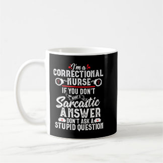 Sarcastische correctionele zure Gift RN Gevangenis Koffiemok