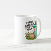 sarcastische draak koffiemok (Voorkant rechts)