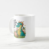 sarcastische draak koffiemok (Voorkant links)